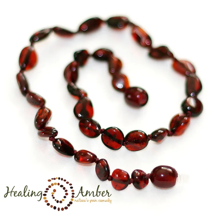 17.5" Amber Necklaces