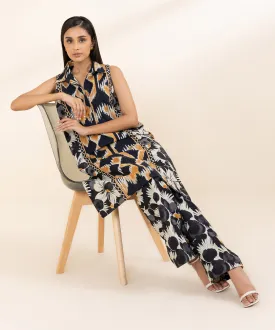 2 Piece - Printed Khaddar Suit