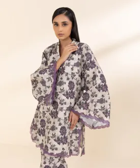 2 Piece - Printed Light Khaddar Suit