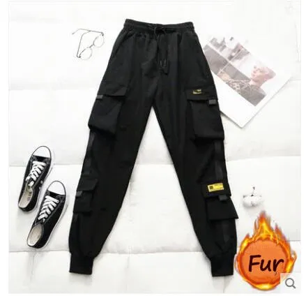 2021 New!!! Women's High Waist Cargo Loose Pants and Tops sold separately Harajuku Sizes S - XL