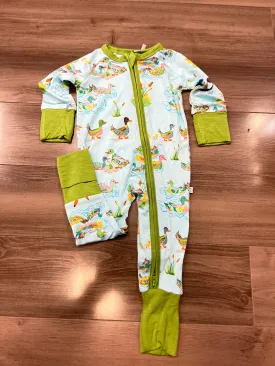 3 Little Ducks Adorable Convertible Bamboo Zippy Pajamas