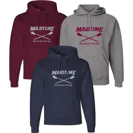 50/50 Hooded Maritime Rowing Pullover Sweatshirt