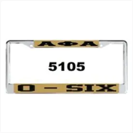 Alpha O-SIX Auto Frame Gold/Black