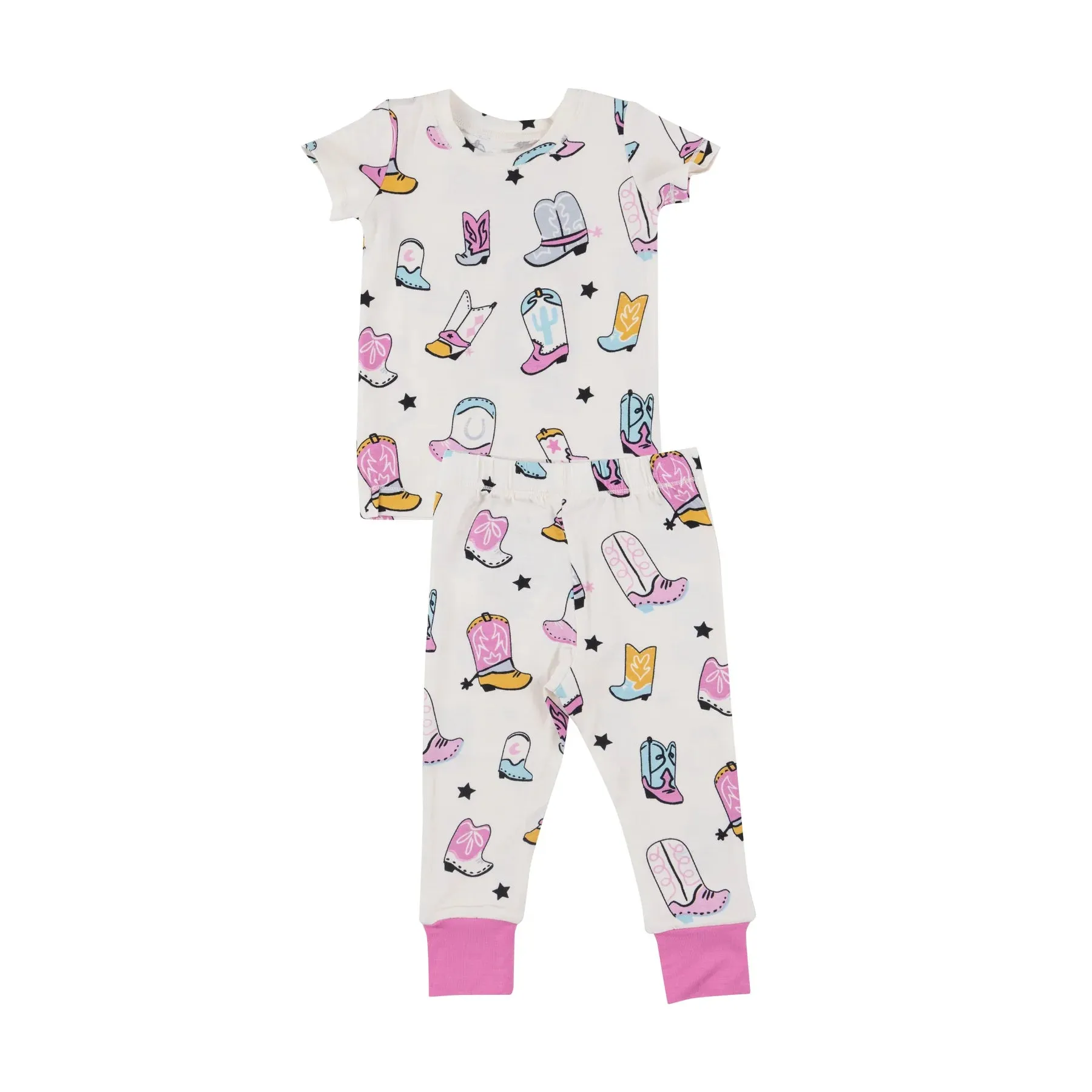 ANGEL DEAR BOOTS PINK LOUNGEWEAR SET