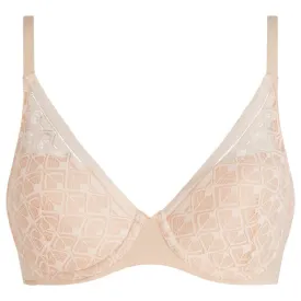 Chantelle Ace Moulded T Shirt Bra Nude Blush