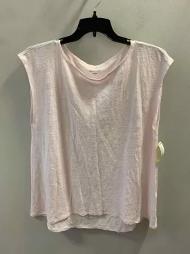 EILEEN FISHER Tops Size L PALE PINK SLEEVELESS TOP