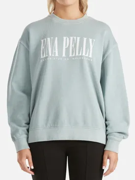 LILLY OVERSIZED SWEATER - CITY LOGO