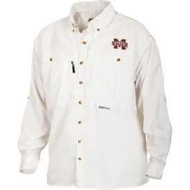 Mississippi State Cotton Wingshooter's Shirt Long Sleeve