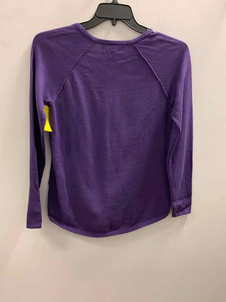 NWT KAREN SCOTT Tops Size XS Purple LONG SLEEVES TOP