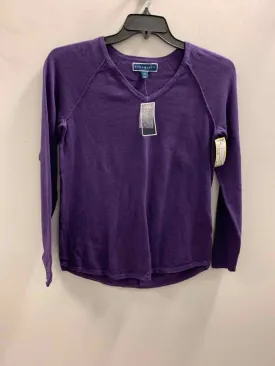 NWT KAREN SCOTT Tops Size XS Purple LONG SLEEVES TOP