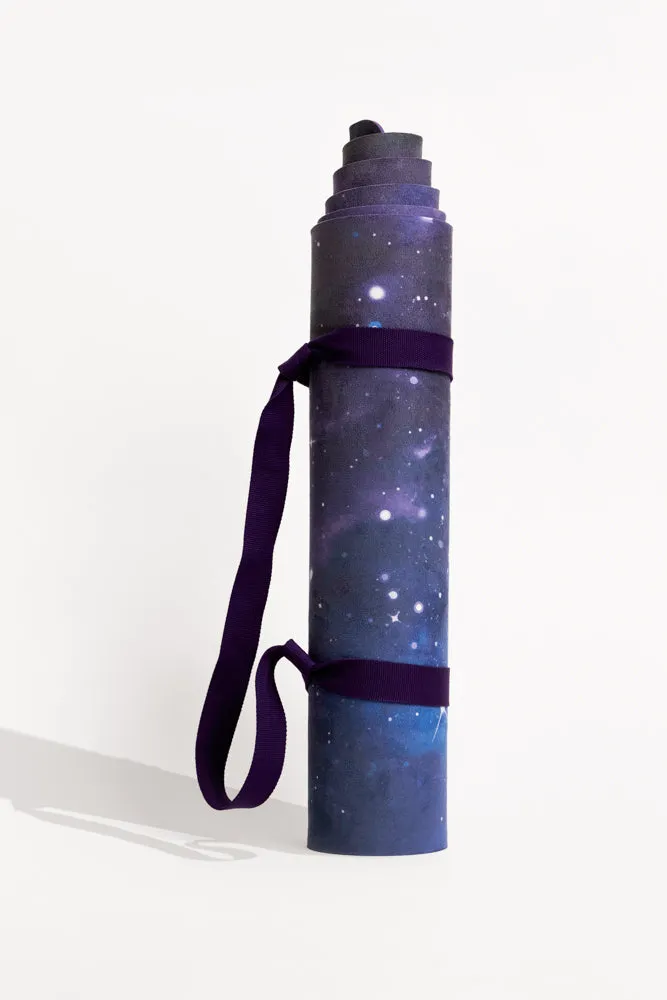 POPFLEX Vegan Suede Yoga Mat in Diamond Sky