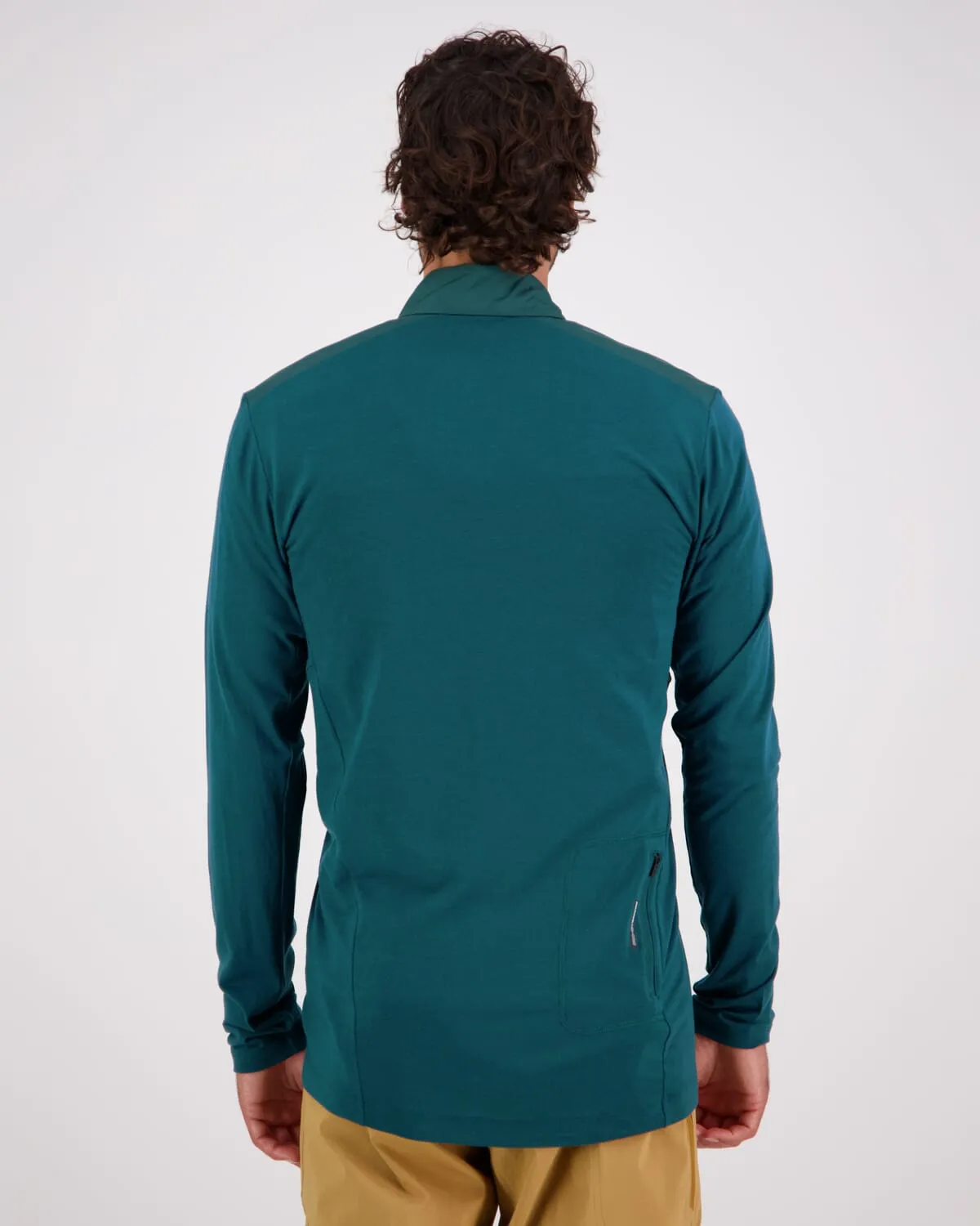 Redwood Merino Wind Jersey - Evergreen