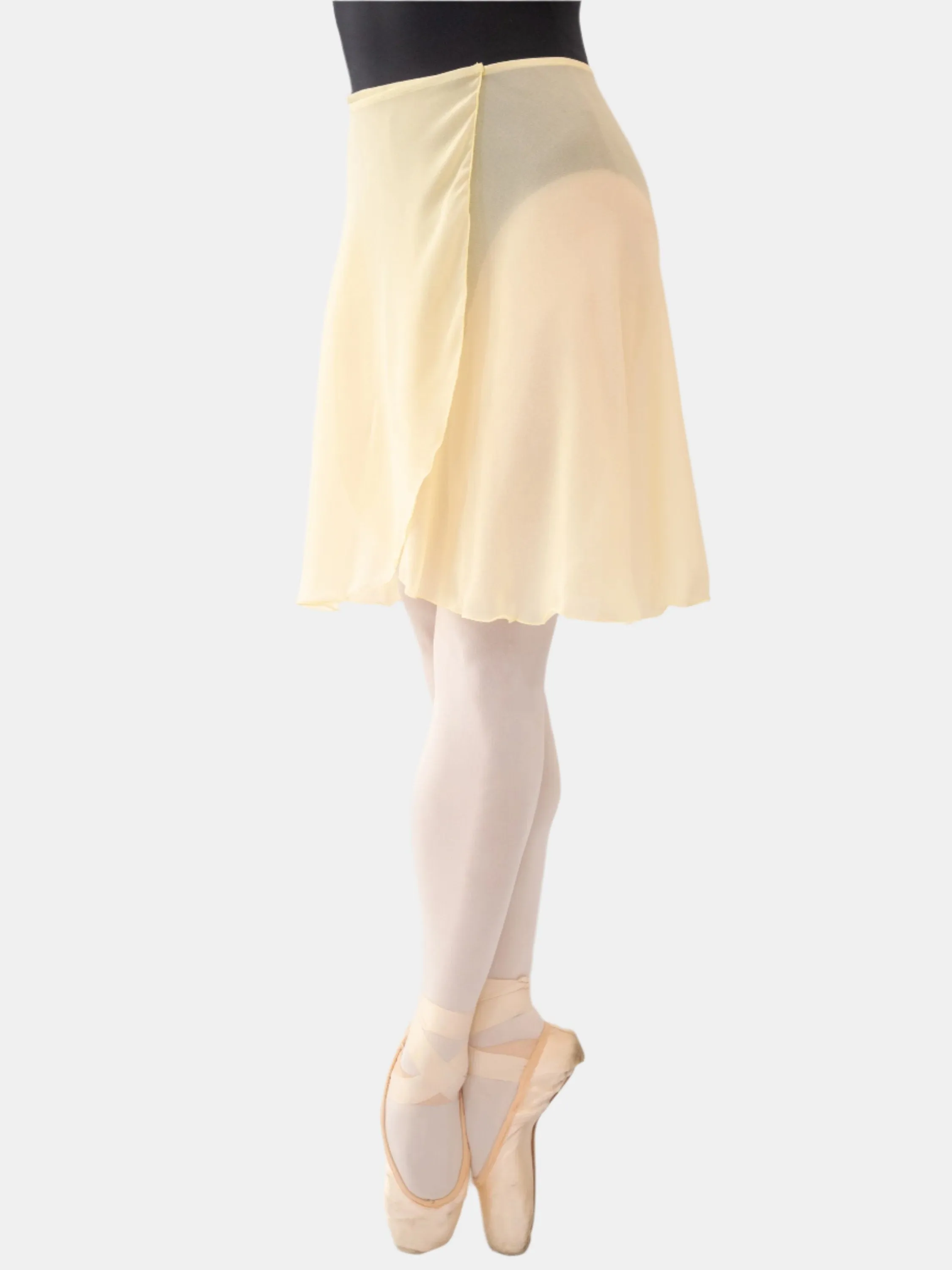 Straw Yellow Wrap Long Dance Skirt MP339